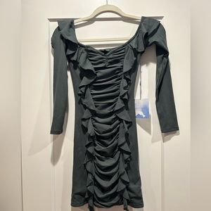 REVOLVE Majorelle Mini Off-Shoulder Dress